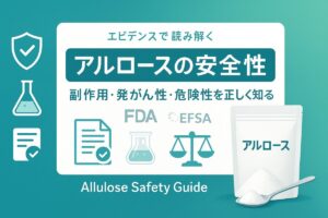 アルロースの副作用・発がん性・危険性は？最新エビデンスでわかる安全性ガイド