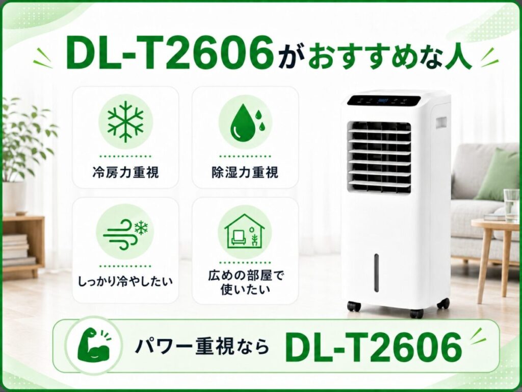 DL-T2606がおすすめな人