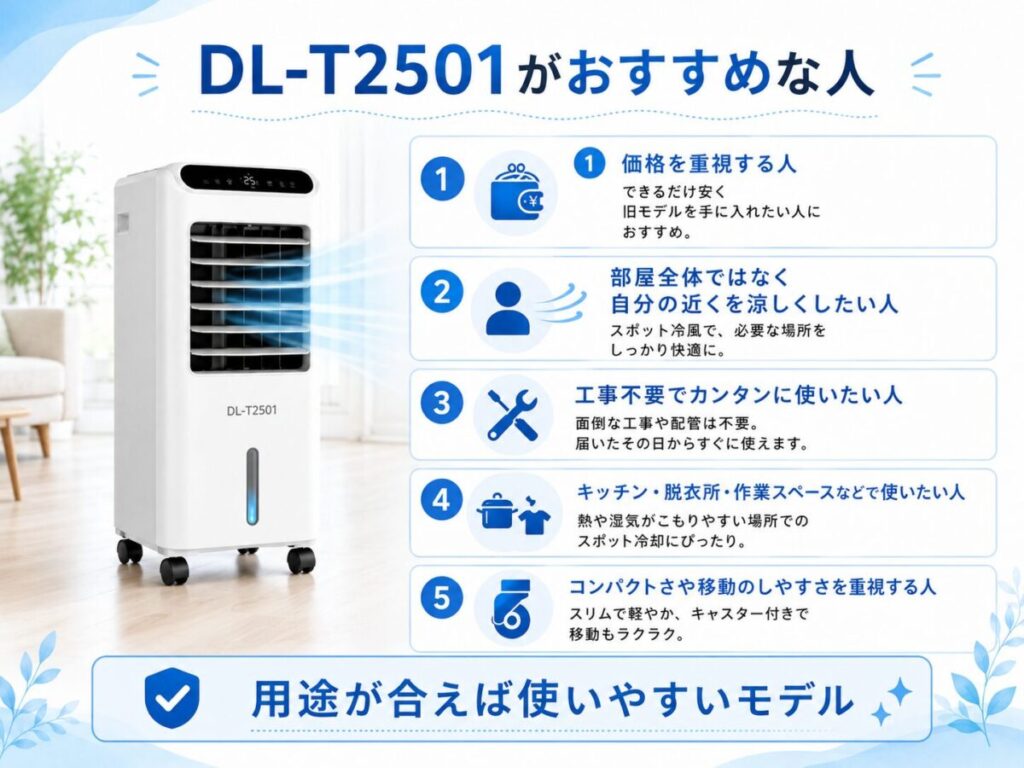 DL-T2501がおすすめな人